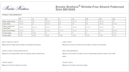 Brooks Brothers Wrinkle-Free Stretch Patterned Shirt