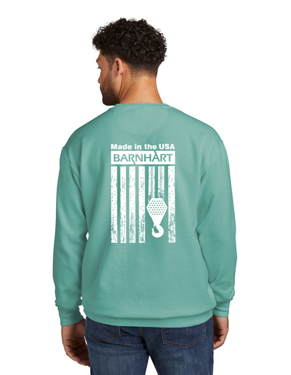 Customizable Comfort Colors Crew Neck Sweatshirt