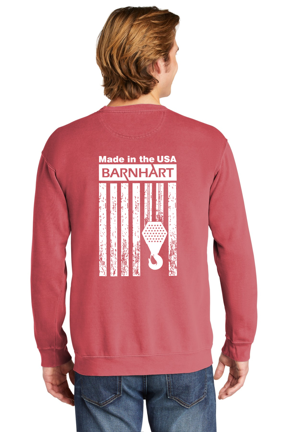 Customizable Comfort Colors Crew Neck Sweatshirt