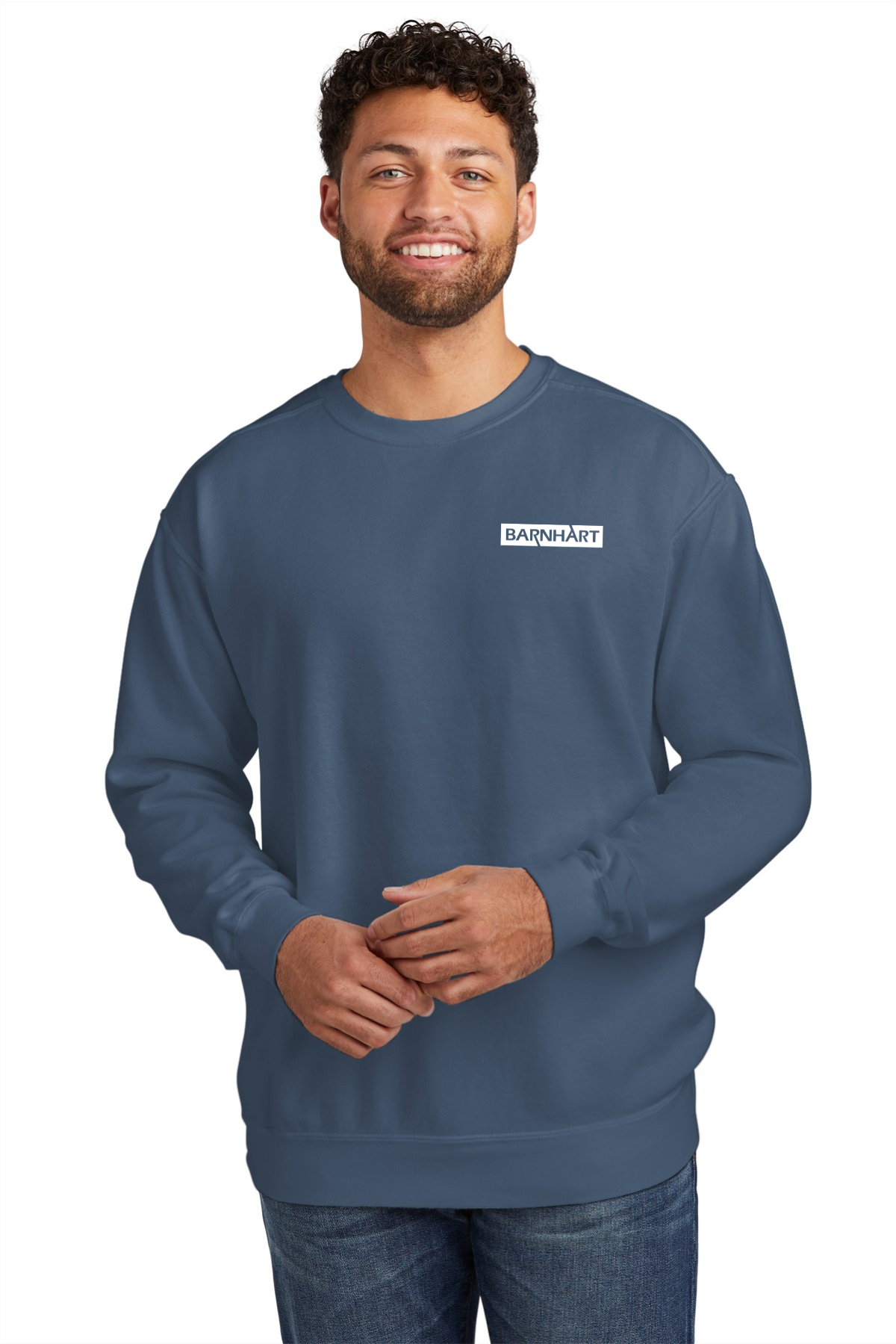 Customizable Comfort Colors Crew Neck Sweatshirt