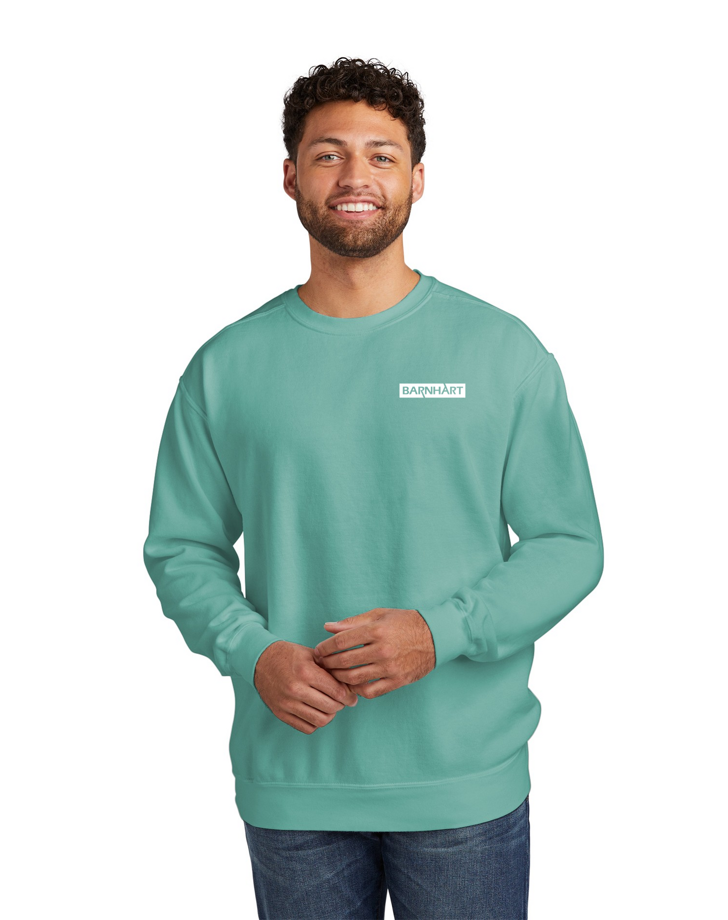 Customizable Comfort Colors Crew Neck Sweatshirt