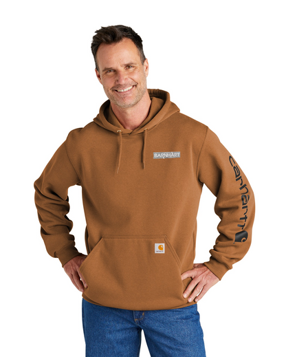 Embroidered Carhartt Logo Hoodie