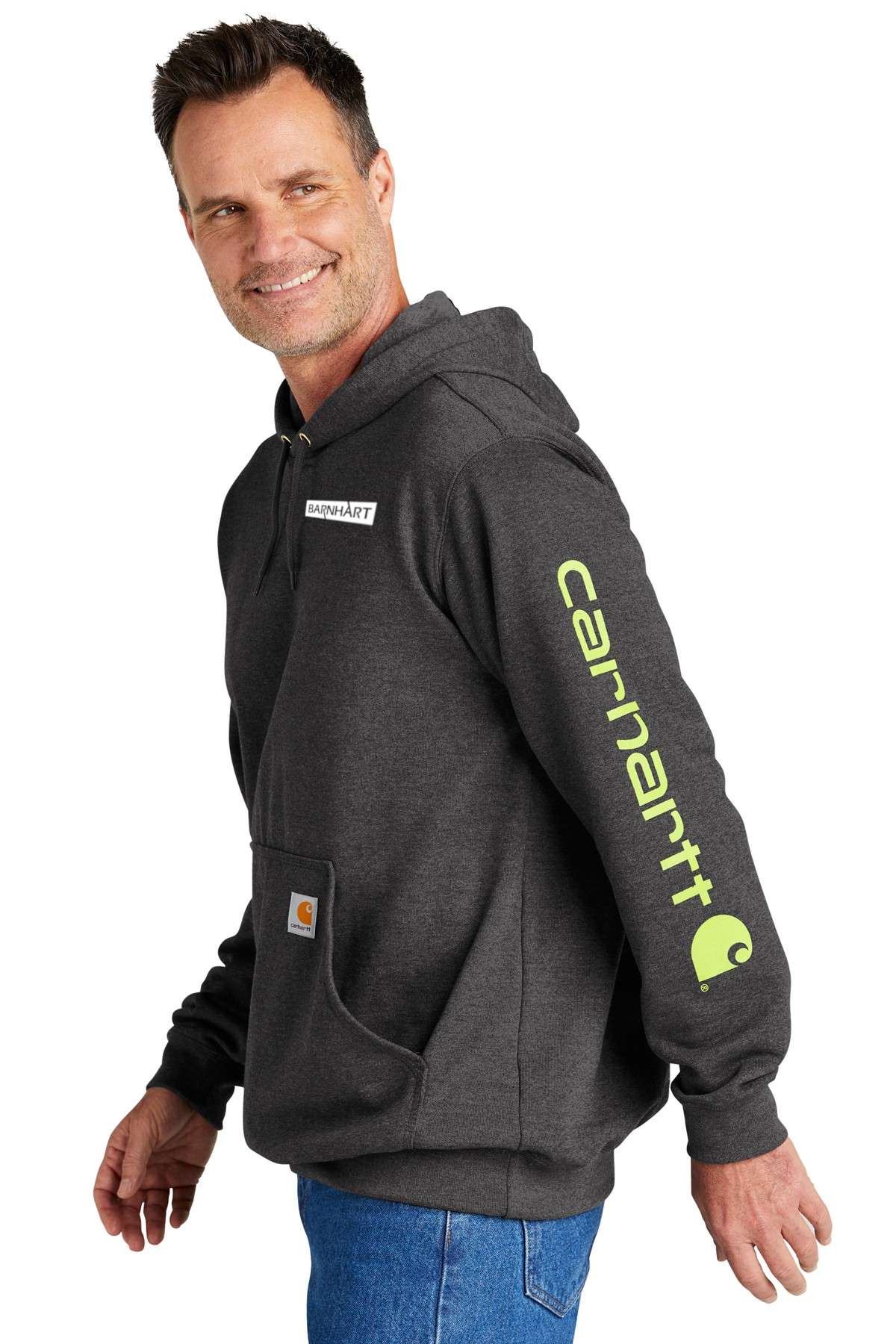 Customizable Carhartt Logo Hoodie