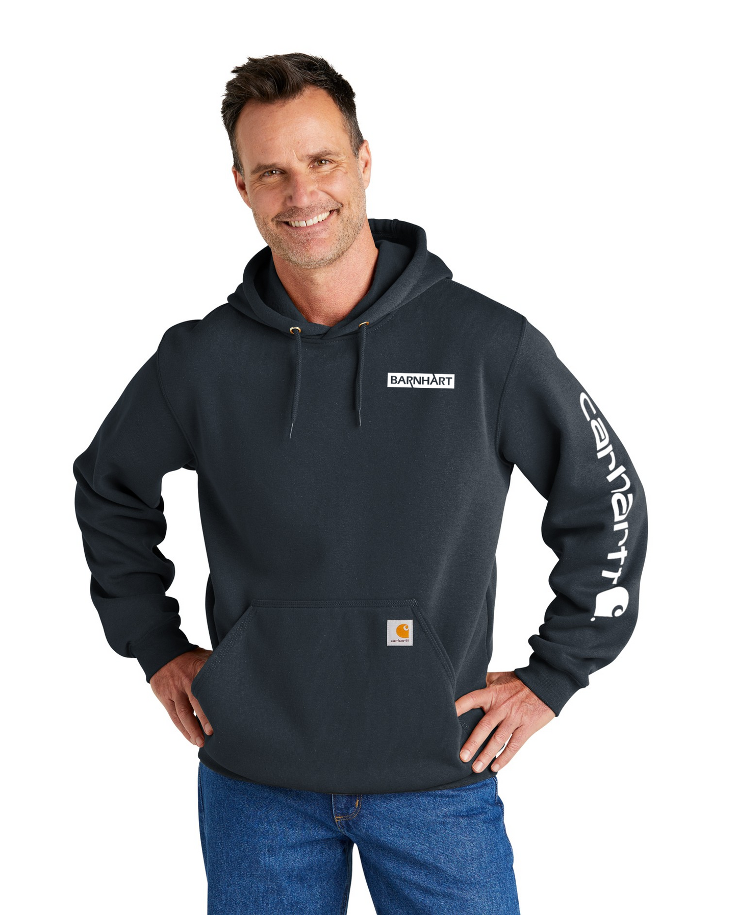 Customizable Carhartt Logo Hoodie