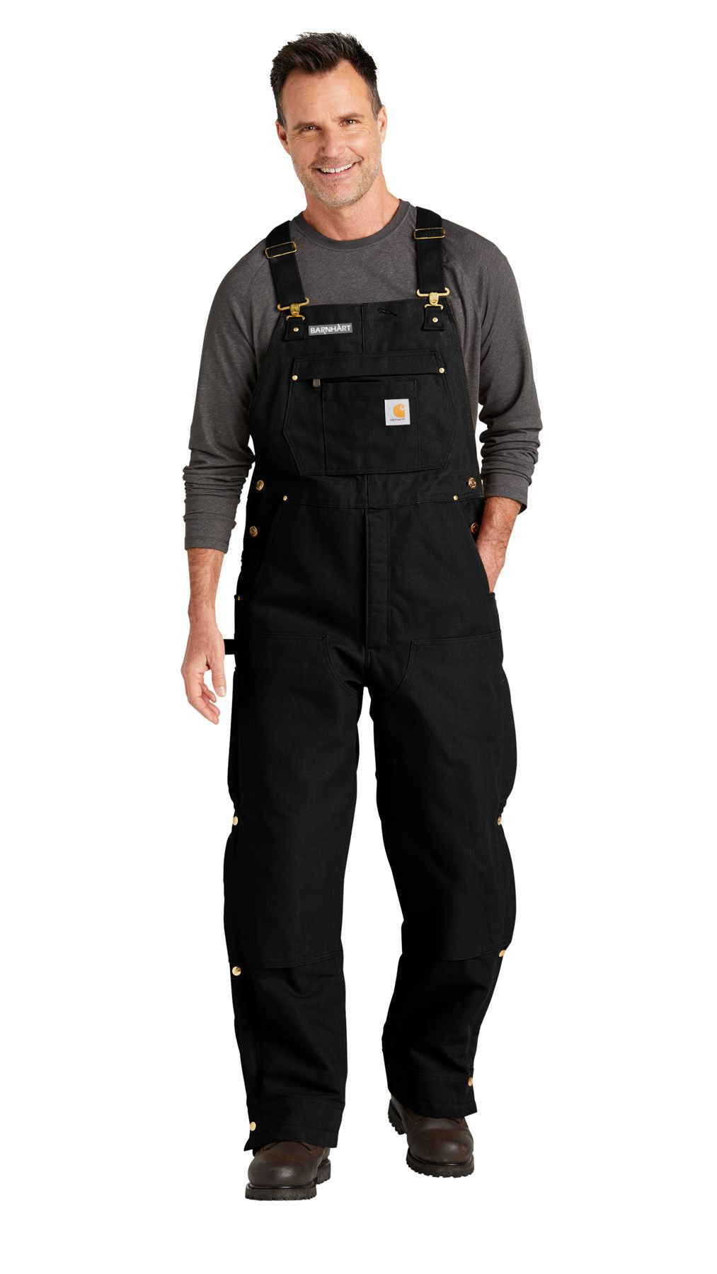 Carhartt Firm Duck Insulated Bib Overalls