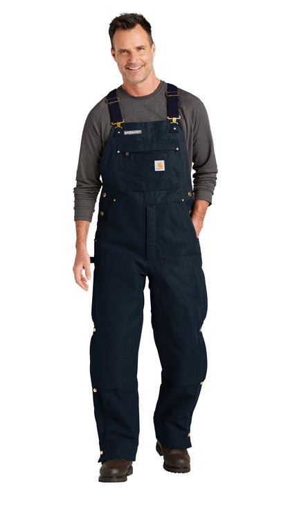 Carhartt Firm Duck Insulated Bib Overalls