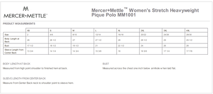 Mercer+Mettle Women’s Stretch Heavyweight Pique Polo