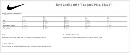 Nike Ladies Dri-FIT Legacy Polo