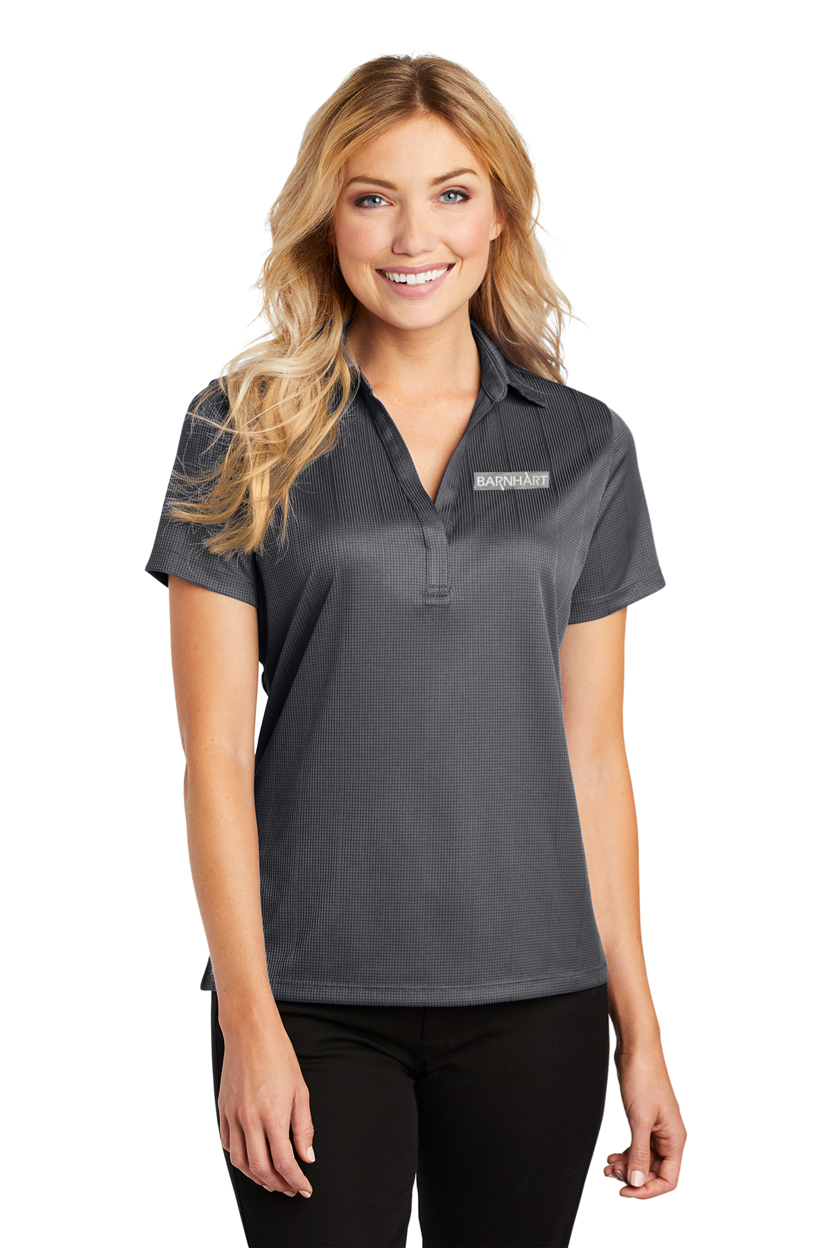 Port Authority Ladies Jacquard Polo