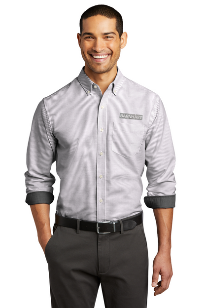 Port Authority SuperPro Oxford Stripe Shirt