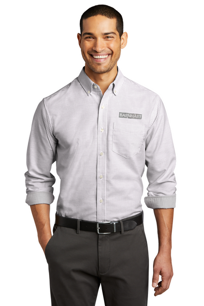 Port Authority SuperPro Oxford Stripe Shirt