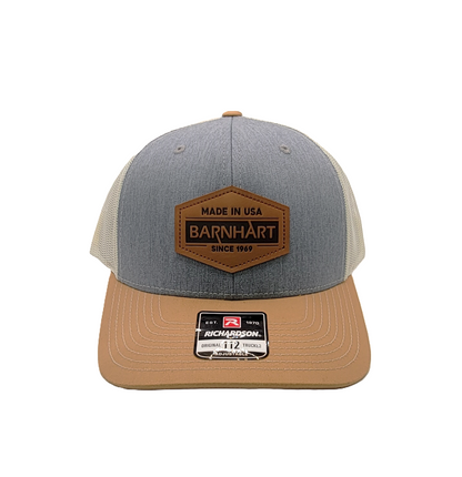 Richardson 112 - Tri-Color Leather Patch Cap