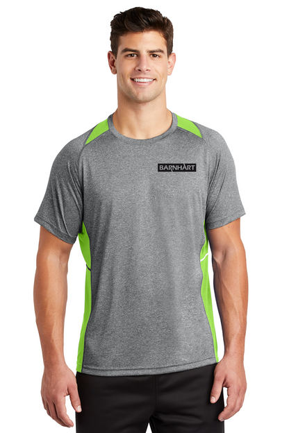 Sport-Tek Short/Long Sleeve Color Block T-Shirt