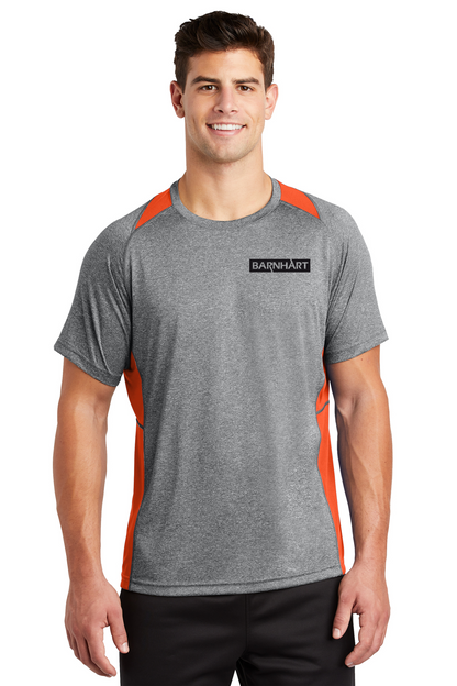 Sport-Tek Short/Long Sleeve Color Block T-Shirt